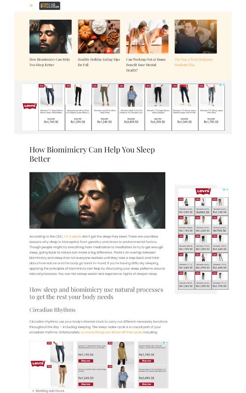 Men's Fit Club — project preview