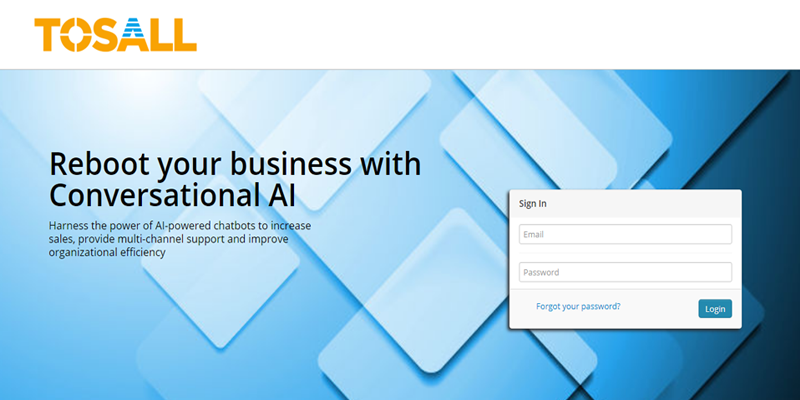 AI chatbot client interface screenshot