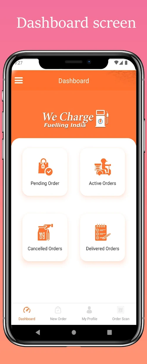 We Charge Android app for EV charging station booking